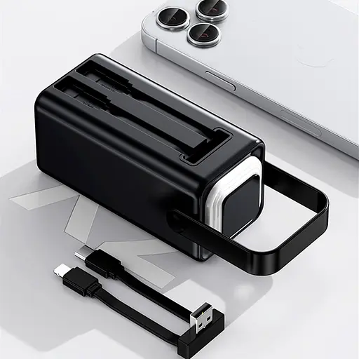 Повербанк TheGeneral Glim 20000 mAh черный (40012919-01) - фото 4