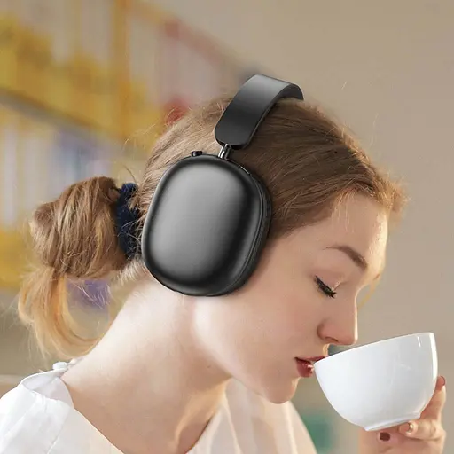 Bluetooth Стерео Гарнитура Borofone BO27, BT5.3, AUX, TF, 400mAh, 46h, Черный - фото 4