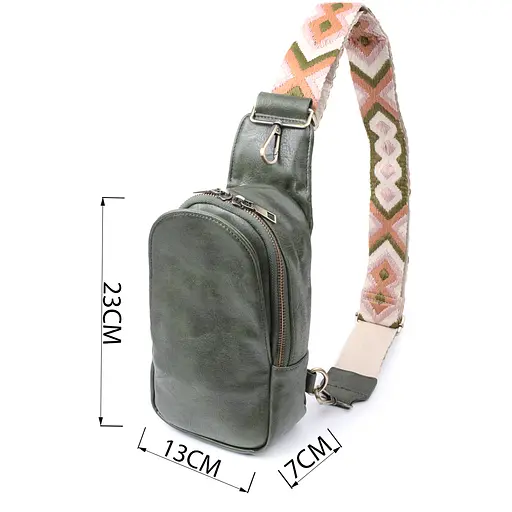 Сумка Vintage через плечо из экокожи 13х23х7 см sum0026982 - фото 3