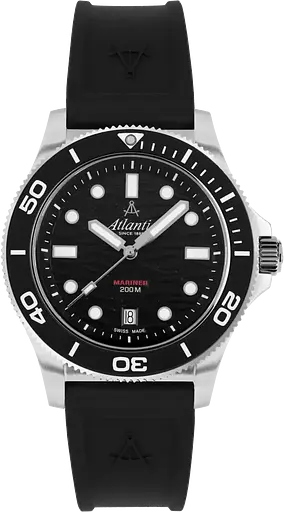 Годинник Atlantic Mariner Quartz Wave Black 81371.41.69PU