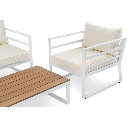 Набор садовой мебели Di Volio Avola - Белый/Бежевый - фото 7