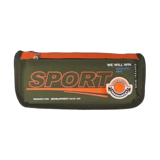 Пенал Спорт, 21x8x4 см, 0058P (В асортименті)