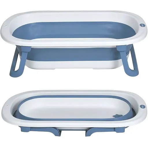 Дитяча ванночка El Camino Me 1152 Basic Blue зі зручним зливом - фото 3
