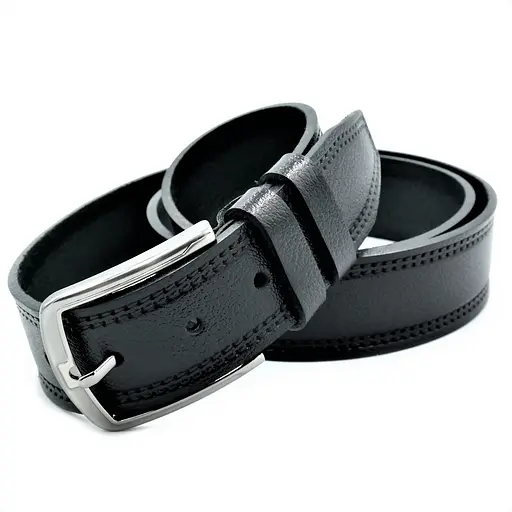 Ремінь шкіряний Le-Mon чоловічий 110-125 см acs0021979 - фото 2