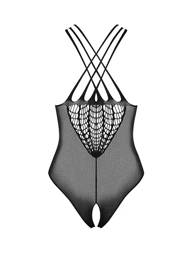 Боді Obsessive B118 S/M/L чорний - фото 6