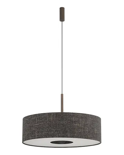 Підвісний світильник, люстра Nowodvorski 11660 Amarela L E27 1x25W IP20 графітовий - фото 1