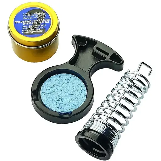 Паяльник WEP 947-VII с подставкой, жалом 900M, выключателем, рег. t 220-480 гр C, индикатором работы (60W, 220V) - фото 6