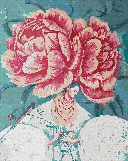 Набір для розпису по номерах Квітуча душа, 40x50 см, КНО4927