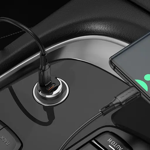 АЗУ Borofone BZ29B Outstanding PD36W (2C) + Type-C to Type-C - фото 3