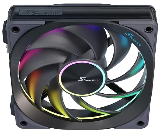 Вентилятор Seasonic MagFlow ARGB 120 3 in 1 Black (MAGFLOW-ARGB-3) - фото 6