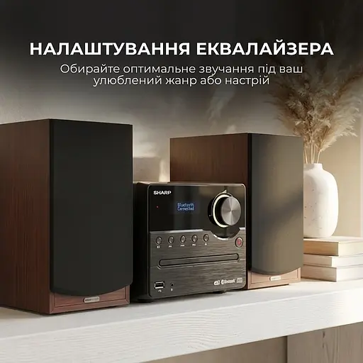 Музыкальный центр Sharp XL-B517D(BR) Brown - фото 7