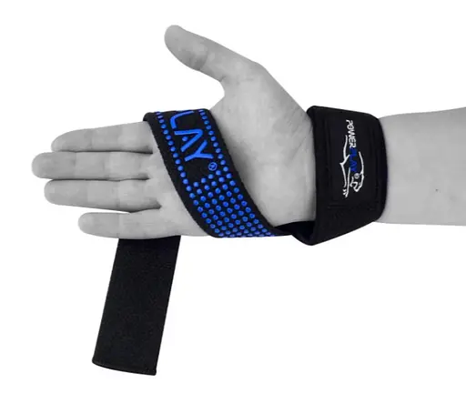 Лямки для тяги PowerPlay 7064 Черно-Синие (PP_7064_Black/Blue) - фото 3