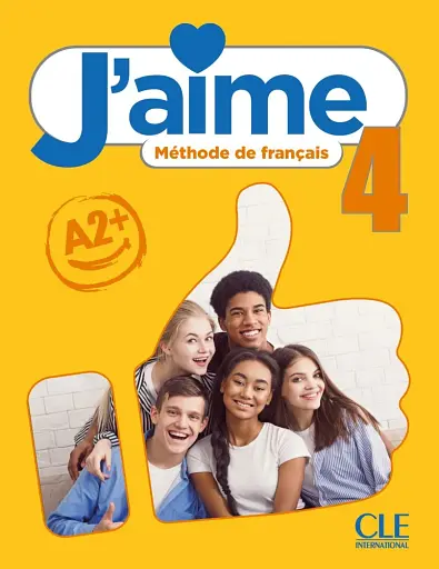 J'aime 4 (A2+) Livre de l'élève + Audio en ligne