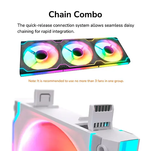 Вентилятор Cougar 140мм ARGB (SC140 ARGB) - фото 8