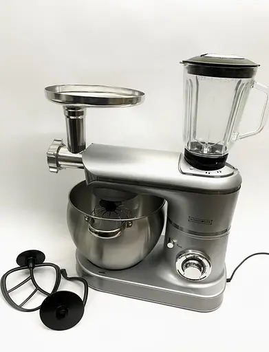 Кухонный комбайн 3 в 1 Royalty Line RL-PKM-2200ат Silver - фото 4