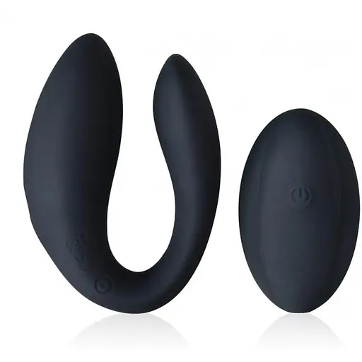 Вібратор для пари INTY Toys Switch 8.5 см (чорний)