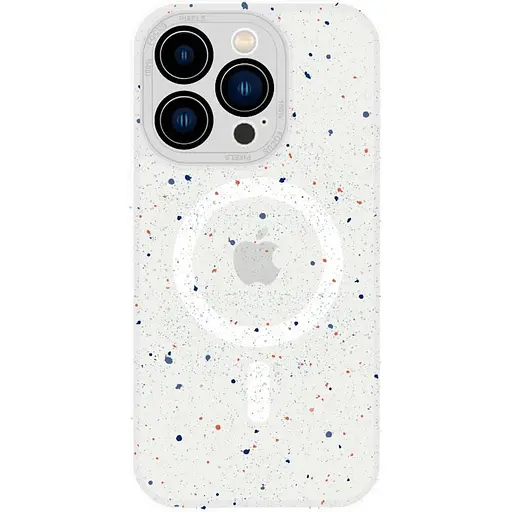 Чехол-накладка DK для Apple iPhone 12 Pro Max MagSafe Composite Matte Splash (clear) - фото 2