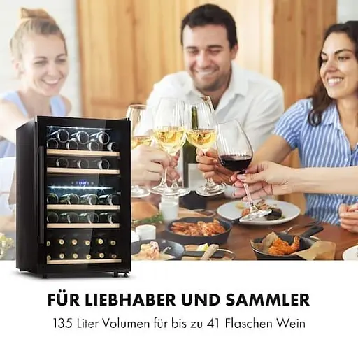 Вбудований винний холодильник Klarstein Barossa 40 Duo (10032924) - фото 5