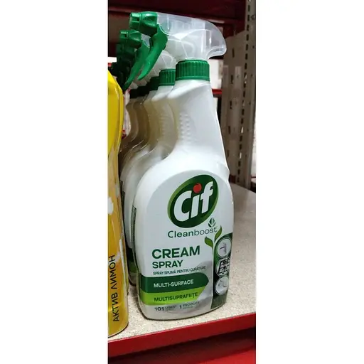 Крем-спрей Cif для чистки разных видов поверхностей 700 мл - фото 2