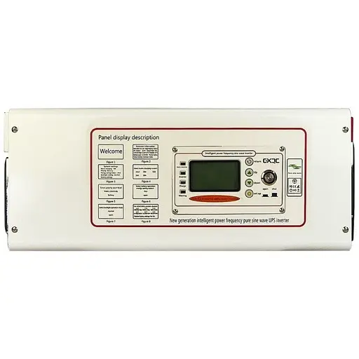 Источник бесперебойного питания GXQC UPS 2000W/ 6000W DC 24V - AC 220V чистая синусоида - фото 3