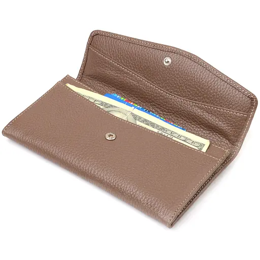 Кожаный женский кошелек Canpellini 18х9х1 см acs0025548 - фото 3