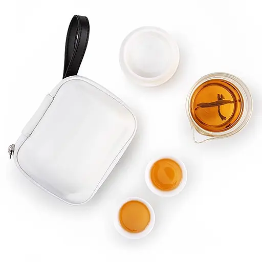 Чайный тревел набор Bonston Тотал Уайт 170 мл + 2 x 45 мл - фото 3