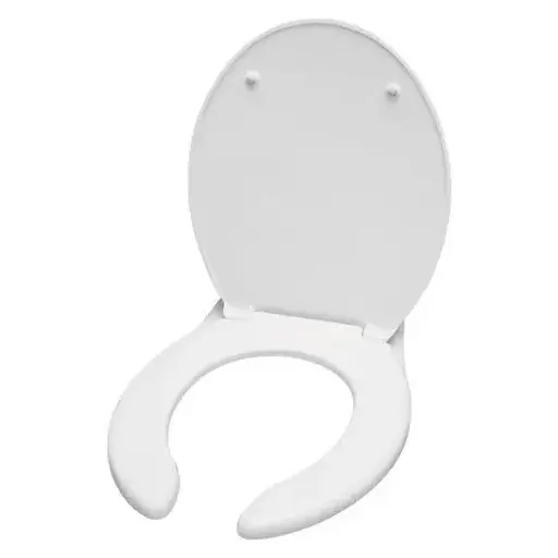 Сидение для унитаза Cersanit Etiuda K98-0002 из дюропласта антибактериальное - фото 1