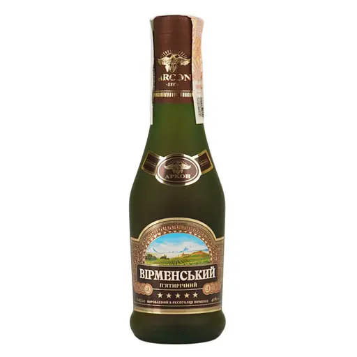 Бренді Arcon Вірменський 5 зірок 40% 0.25 л - фото 1