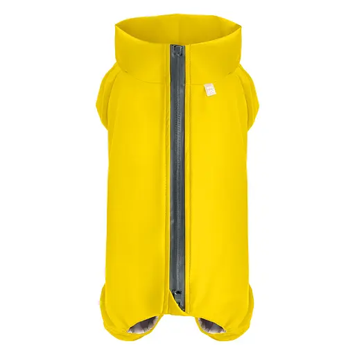 Дощовик для собак Waudog Clothes, водонепроникний, XS25, В 36-38 см, С 26-28 см, жовтий - фото 2