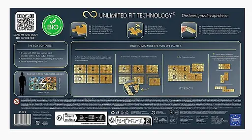 Пазли Безмежна колекція: "Гарі Потер" 9000 елементів 81023 Trefl, в коробці (5900511810233) - фото 4