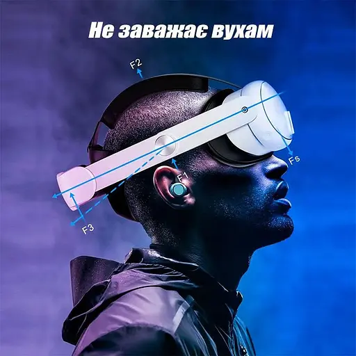 Кріплення-ремінець Meta Oculus Quest 3 Elite Head Strap для VR окулярів - фото 9