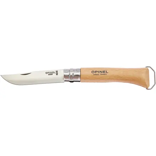 Нож Opinel №10 VRI Inox Corkscrew