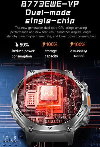 Годинник Smart Surf X Pro Silver Grey, 2 ремінця - фото 11