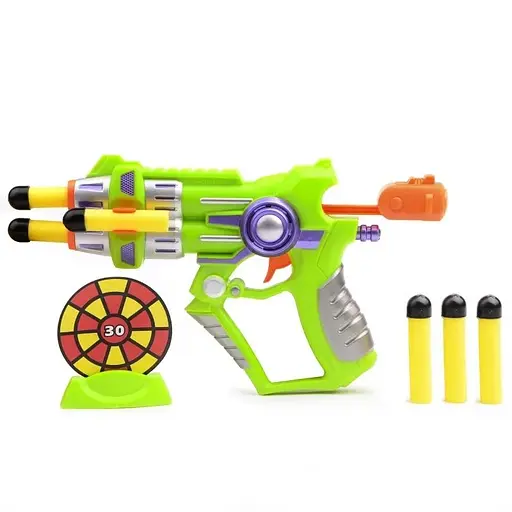 Игрушечный бластер с мягкими ракетами IM124B
