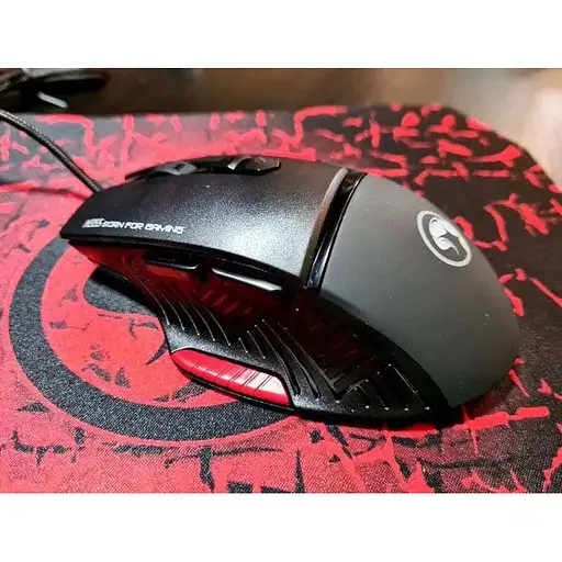 Мышь игровая Marvo M355 проводная оптическая с ковриком G1 для геймеров с разноцветной подсветкой - фото 8
