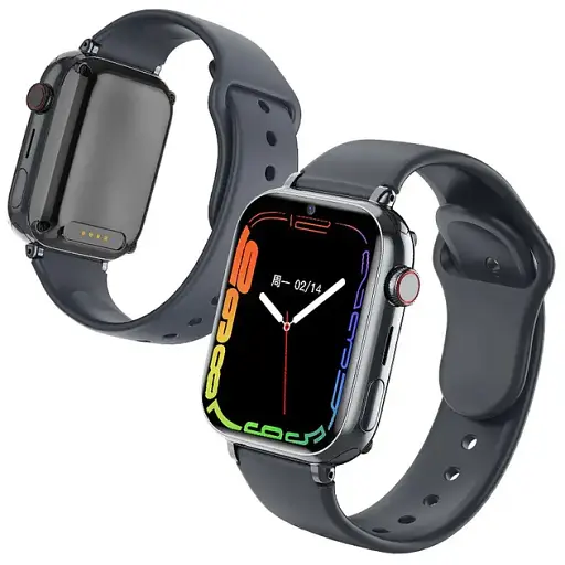 Дитячі смарт годинник-телефон LEMFO LT38 4G GPS SIM-карта геозона відеодзвінок Black (17823) - фото 3