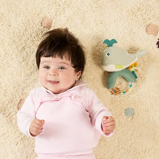 Текстильная погремушка Miniland Baby Sea (97362) - фото 4