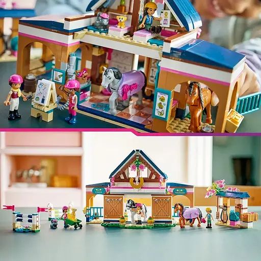 Конструктор LEGO Friends Кінна стайня і академія верхової їзди 765 деталей (42688) - фото 6