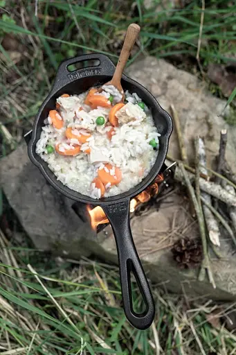 Сковорода чугунная Petromax Fire Skillet с длинной ручкой 120 см (1017-fp20-t) - фото 2