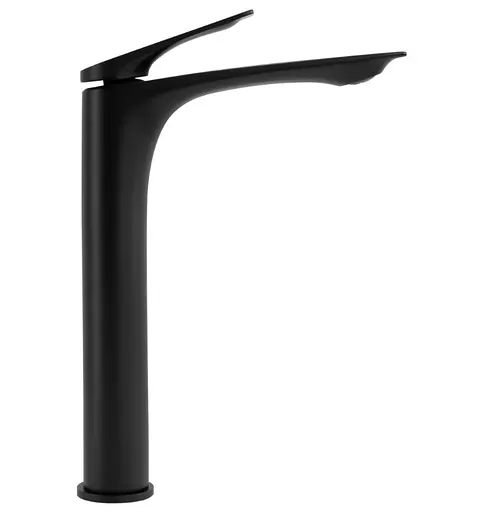 Смеситель для умывальника Rea Avalon black высокий REA-B1126 Черный матовый - фото 2