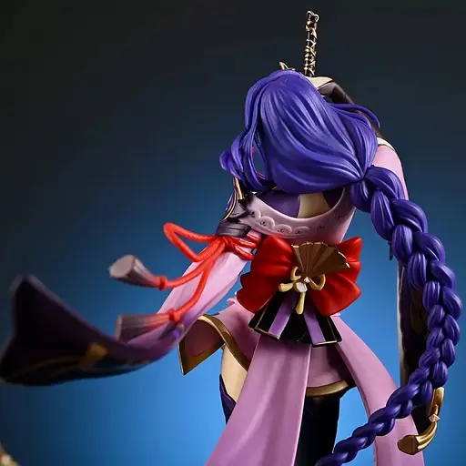 Коллекционная фигурка Геншин Импакт Райден Genshin Impact Raiden 28 см Китай FC GI R 28 - фото 8