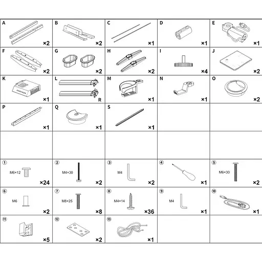 Комп'ютерний ігровий стіл Anda Seat Shadow Warrior (AD-D-DD1-1600L-02-BB) [123504] - фото 12