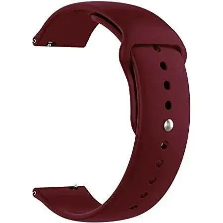 Ремінець Silicone 20 mm Watch Active/Galaxy S4 42 mm/Gear S2/Xiaomi Amazfit Rose - фото 1