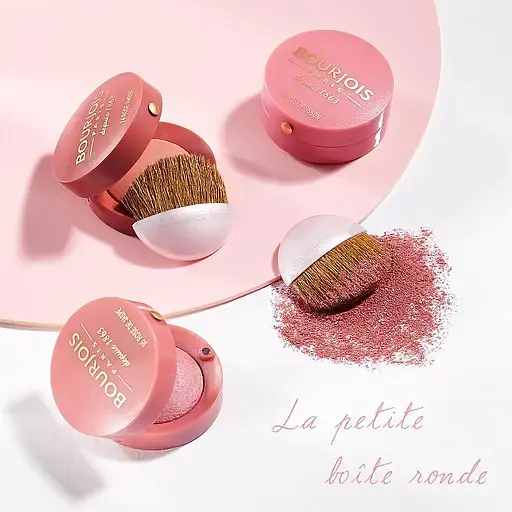 Рум'яна Bourjois Little Round Pot Blusher відтінок 34 (Rose Dor) 2.5 г - фото 2
