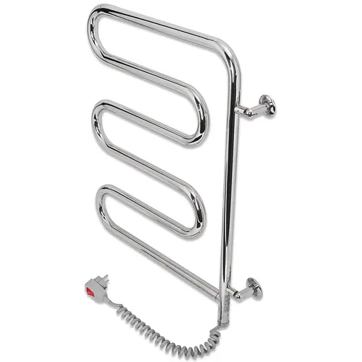 Электрический полотенцесушитель Laris Змеевик 25 РС5 450x570 поворотный Э 73207160, Хром - фото 2