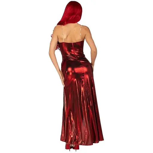 Сукня Leg Avenue Shimmer bodysuit with skirt S - фото 5