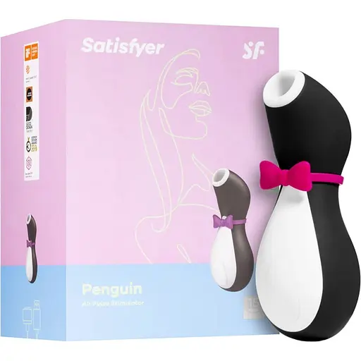 Вібратор з вакуумною стимуляцією Satisfyer Pro Penguin Next Generation SO1641 (95256)