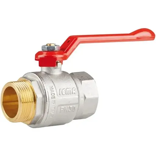 Кран кульовий Icma 1" 1/4 прямий №352 (87352AG11) - фото 1