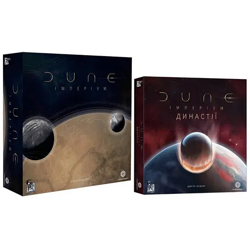Настільна гра Geekach Games Дюна. Імперіум з доповненням Династії (укр.) + унікальне промо! (GKCH008+1) - фото 1