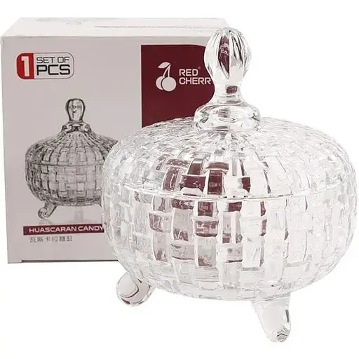 Цукерниця Ristal скляна 400 мл S701